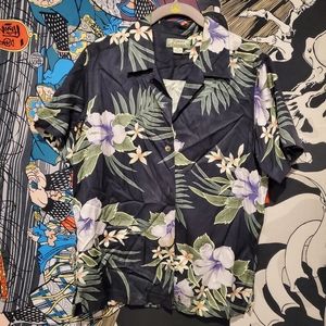 TOMMY BAHAMA Hawaiian Shirt Women's XS